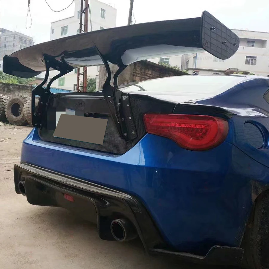 ألياف الكربون RB1 نمط الجناح الخلفي لتويوتا GT86 ZN6 ZD6 ZC6 BRZ 2012-2019 الخلفي الجذع الشفاه المفسد GT الجناح اكسسوارات السيارات
