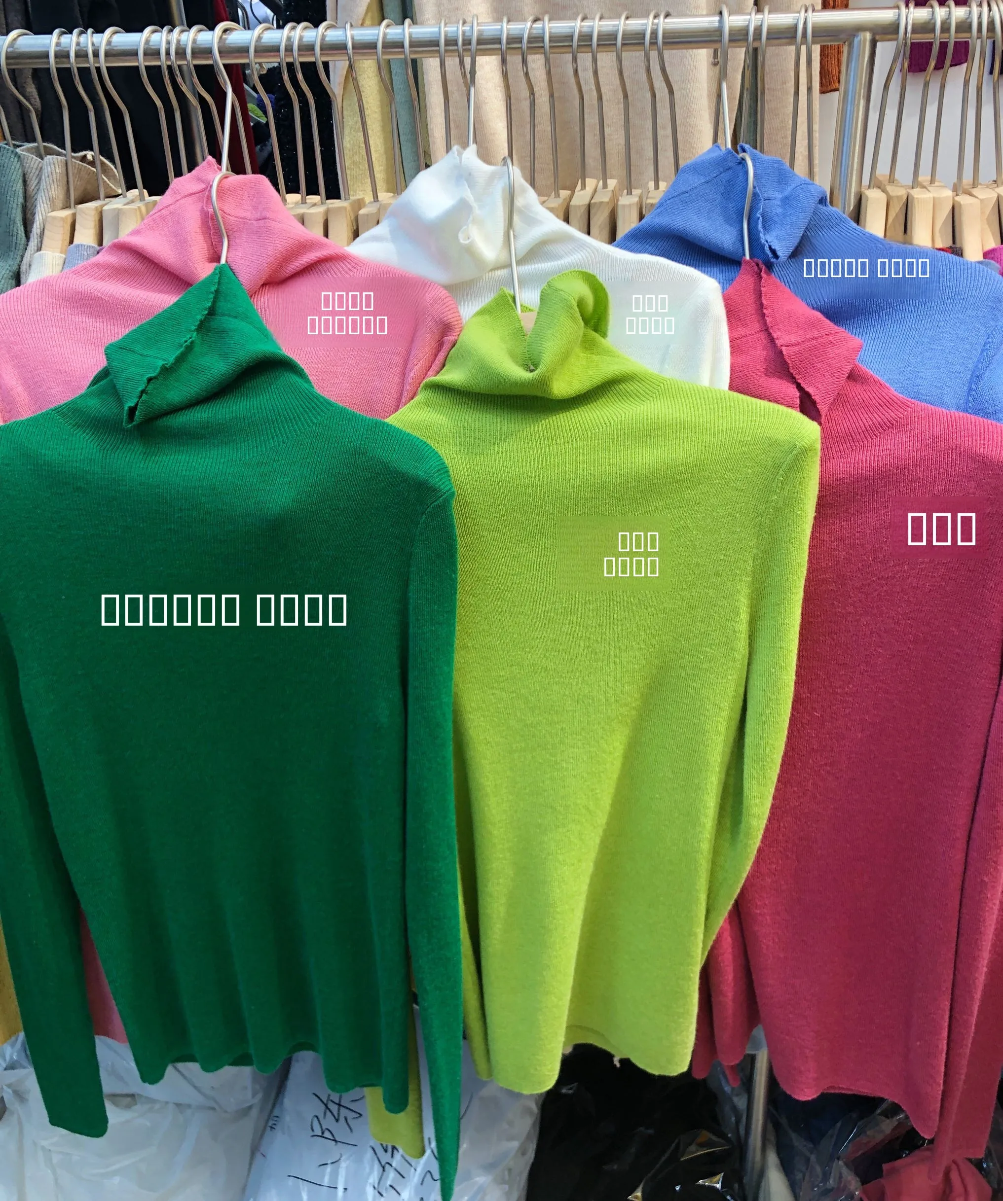 

Women's High Collar Wool Sweater Slim Fit Inner Wear Knitted Top Faionable Base Layer irt for Autumn Winter 202