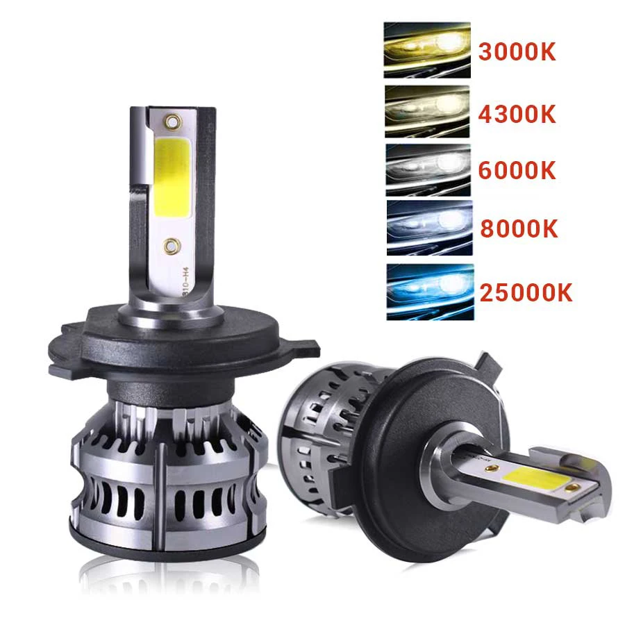 H4 LED H7 Car Headlight Bulbs 14000LM H1 H11 LED Lamp H7 9005 9006 HB4 Auto Headlamps Fog lights Kit C6 12V 3000K 6000K