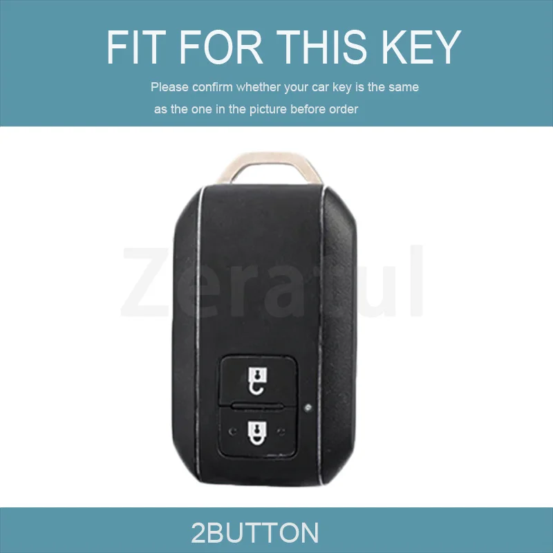2 Buttons Keyless TPU Car Key Case For Suzuki Jimny Ertiga XL7 Alivio Kizashi Baleno Embona Ertiga XI7 Swift Holder Bag