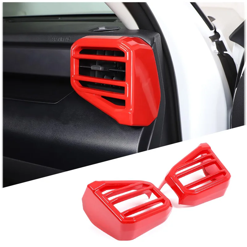 For 2022 Toyota Tundra / 2023 Sequoia ABS carbon fiber car modeling car dashboard side air vent frame cover car accessories