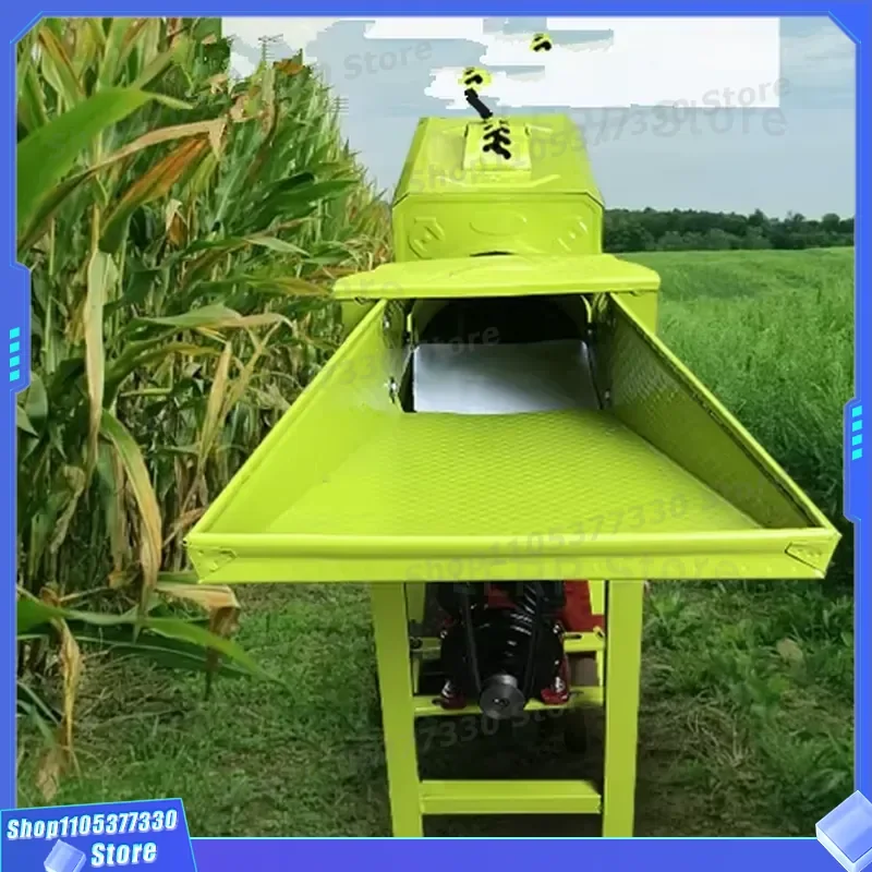 220V Electric Corn Sheller Automatic Household Small Maize Thresher Machine Grain Separator Tool for Farm Home Use Efficient