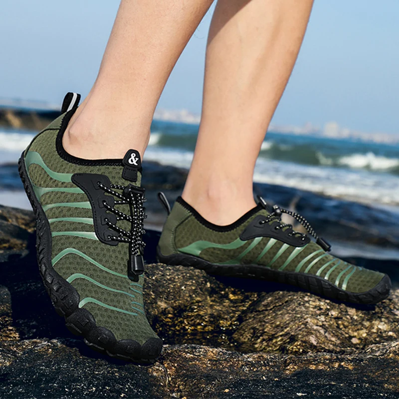 

Mens River Tracing Shoes Water Sports New Multifunctional Hiking Climbing Anti Slip Rubber Sole Barefoot Sea Diving Swim Sandals