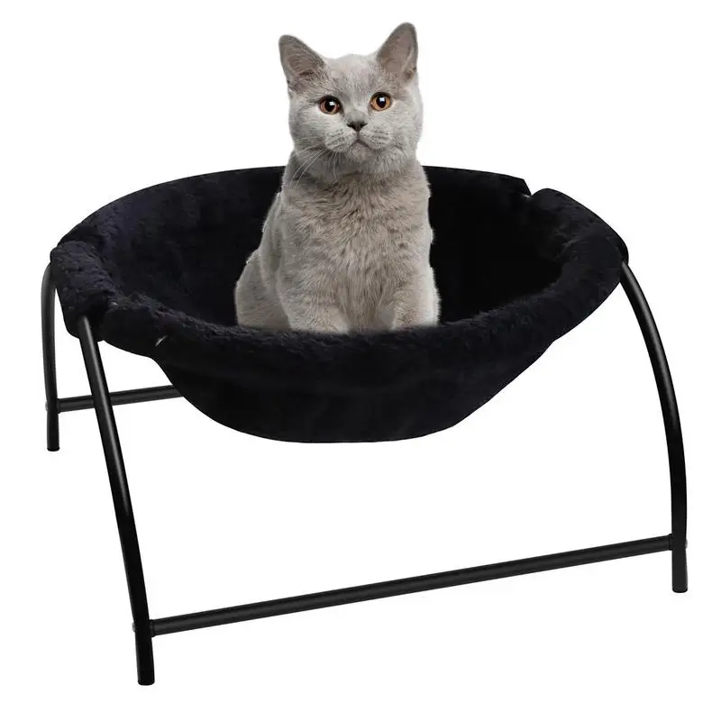 

Pet Cat Cradle Hammock Soft Plush Cozy Rocking Chair Detachable And Washable Elevated Pet Sofa Bed For Kitten Puppy Pet Supplies