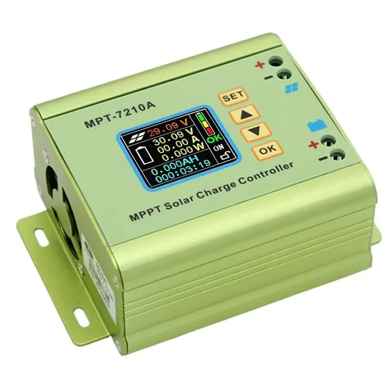 (DT37) MPT-7210A MPPT Solar Charge Controller 24V/36V/48V/60V/72V Solar Regulator Battery Charger Panel Boost Voltage Module