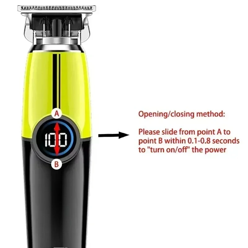 Kemei Hair Clipper Professional Hair Trimmer Barber Rechargeable Shaver for Men KM-2035 KM-2281 KM-TX7 view 3