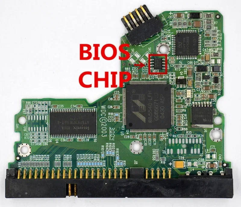 Western Digital hard disk circuit board 2060-001130-012 REV A , 2061-001130-300  for WD 3.5 IDE hard drive repair data recovery
