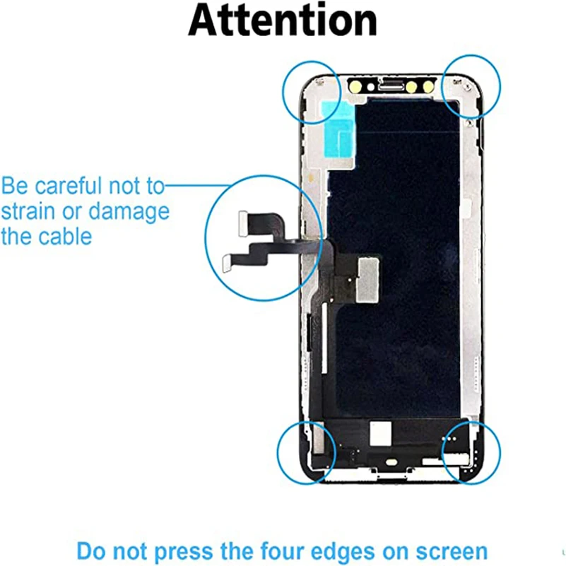 AAA Grade Oled For iPhone 7 8 X XS MAX 11 12 PRO MAX 13 LCD 3D Touch Screen Digitizer Assembly For iPhone 11 12 LCD Oled Display