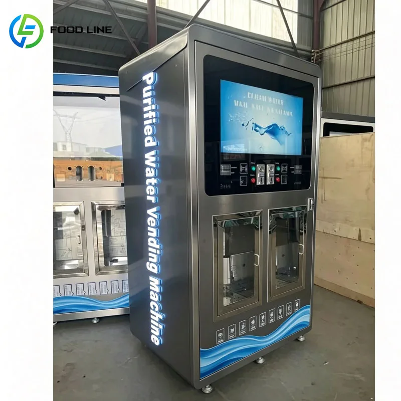 Commercial Water Vending Machine Pure Water Refill Station Automatic System Customized