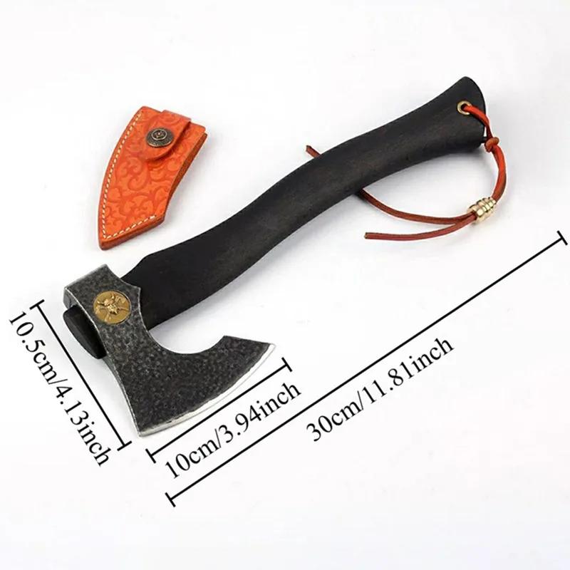 

Outdoor Axe Camping Supplies Professional Hatchet for Cutting Wood Multifunctional Tactical Ax Survival Supplies Self-defense