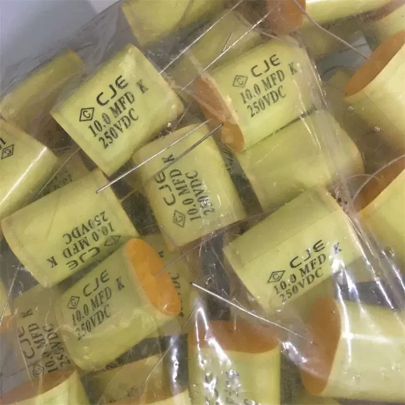 

5 шт. новая оригинальная коробка CJE 10UF250V 106K осевой Hi-Fi аудиопленка неполяризованный конденсатор