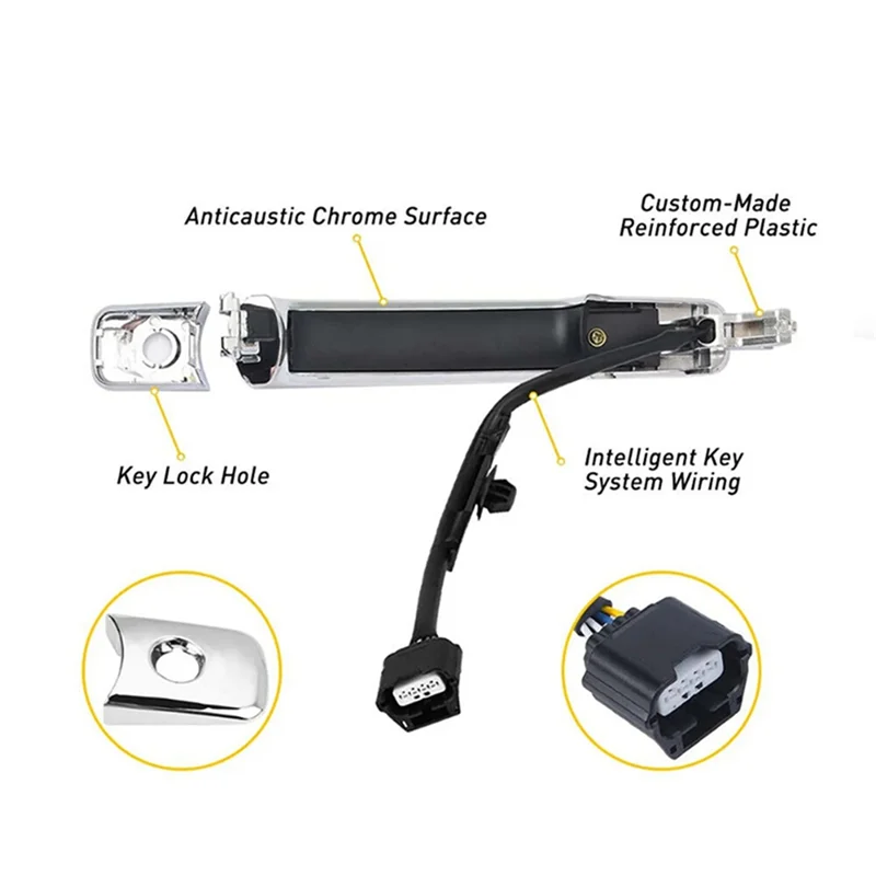

AR-80640-CZ31B 80645-CA000 Door Handle Front Left Driver Side For Nissan Rogue 2010-2013 Vehicle Exterior Parts