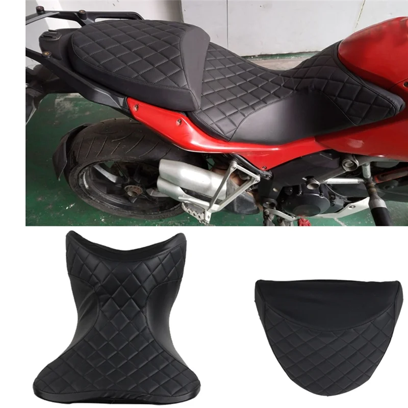 For Ducati Multistrada V2 V2S Multi MTS Motorcycle PU Seat Cover Protector Seat Cushion Cover Accessories