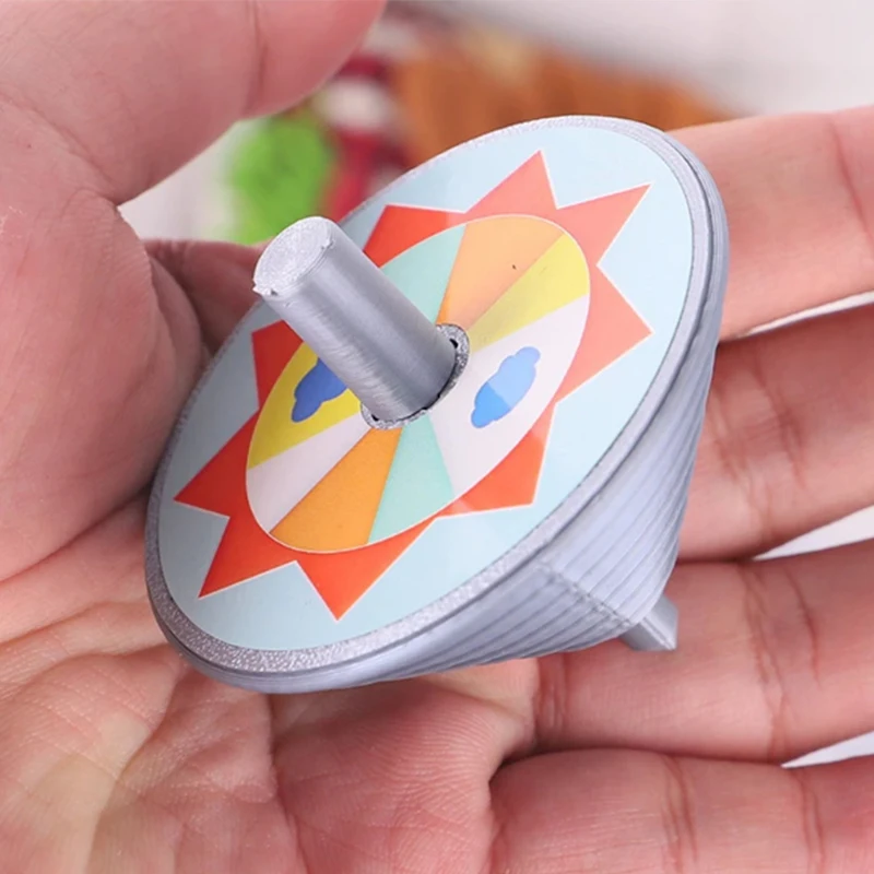 جديد ثلاثية الأبعاد مطبوعة الغزل لعبة الدعائم الكورية التقليدية لعب لعبة الساخن سطح المكتب جيروسكوب لعبة للطفل الأسرة الطرف تحت عنوان لعبة