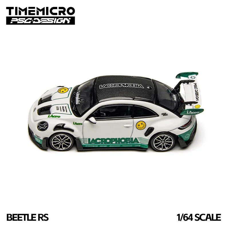 

TimeMicro × PSC DESIGN 1:64 RS BEETLE iAcro Литые модели автомобилей Подарки