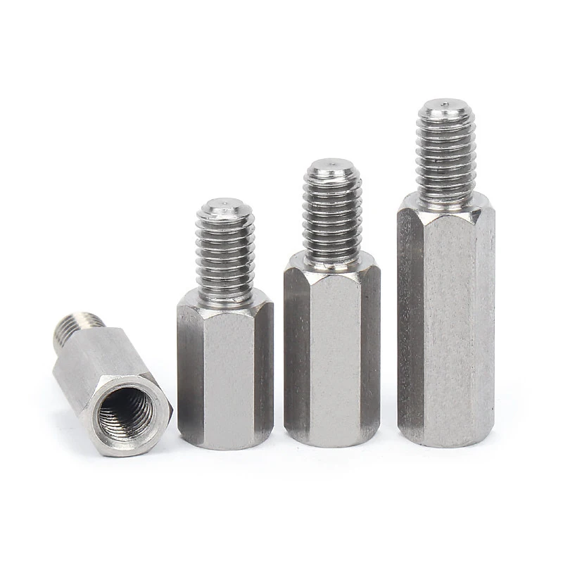 5/ 10pcs M2.5 M3 M4 M5 M6 Stainless Steel Hex Standoff Male to Female  Standoff Spacer Screw