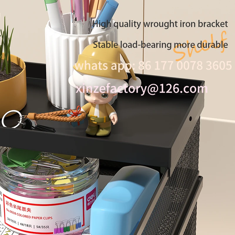 Bandeja de cartas apilable de 4 niveles personalizable, organizador de papel para escritorio de oficina, soporte de escritorio para accesorios de letras de papel