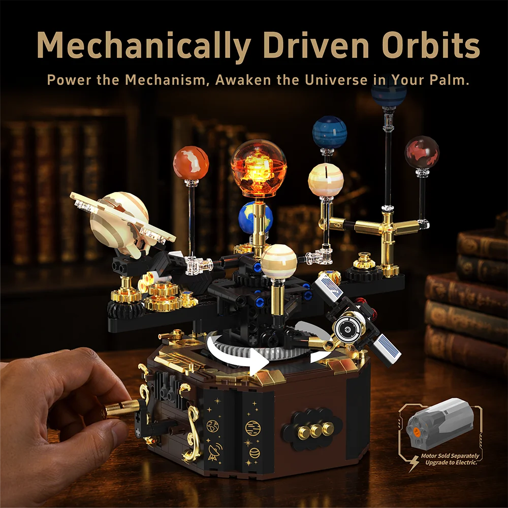 Mechanical Solar System Orrery - Solar System Orrery review and price