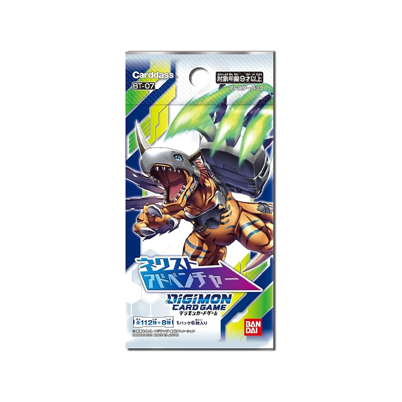 

Bandai Digimon BT-07 7th Bullet Supplement Pack Card Game Next Adventure Booster Box