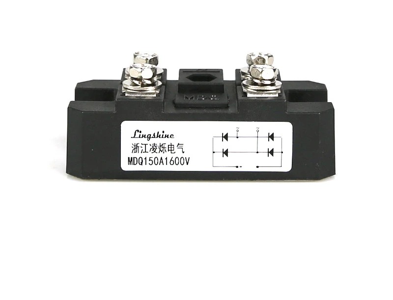 Single Phase Bridge Modules MDQ150A 1600V 1-Phase Diode Rectifier MDQ150A Radiator Copper Base