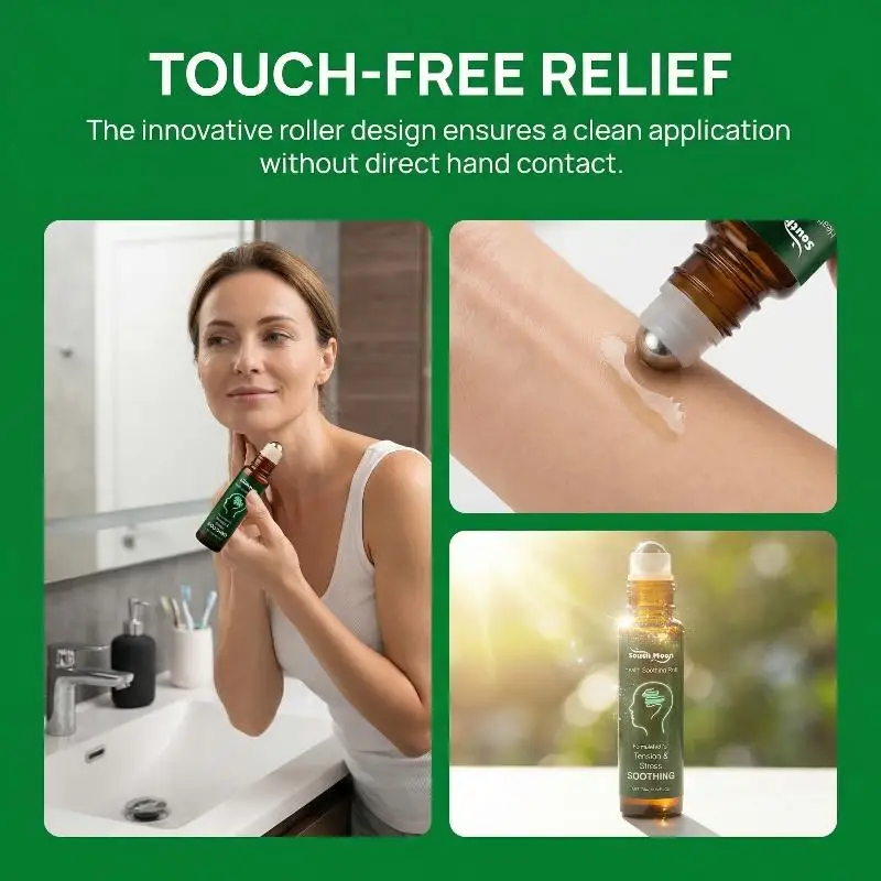 Body Care Roll-On portable easy to use relieve discomfort on a daily basis reduce muscle tension and nourish the body Roll-on