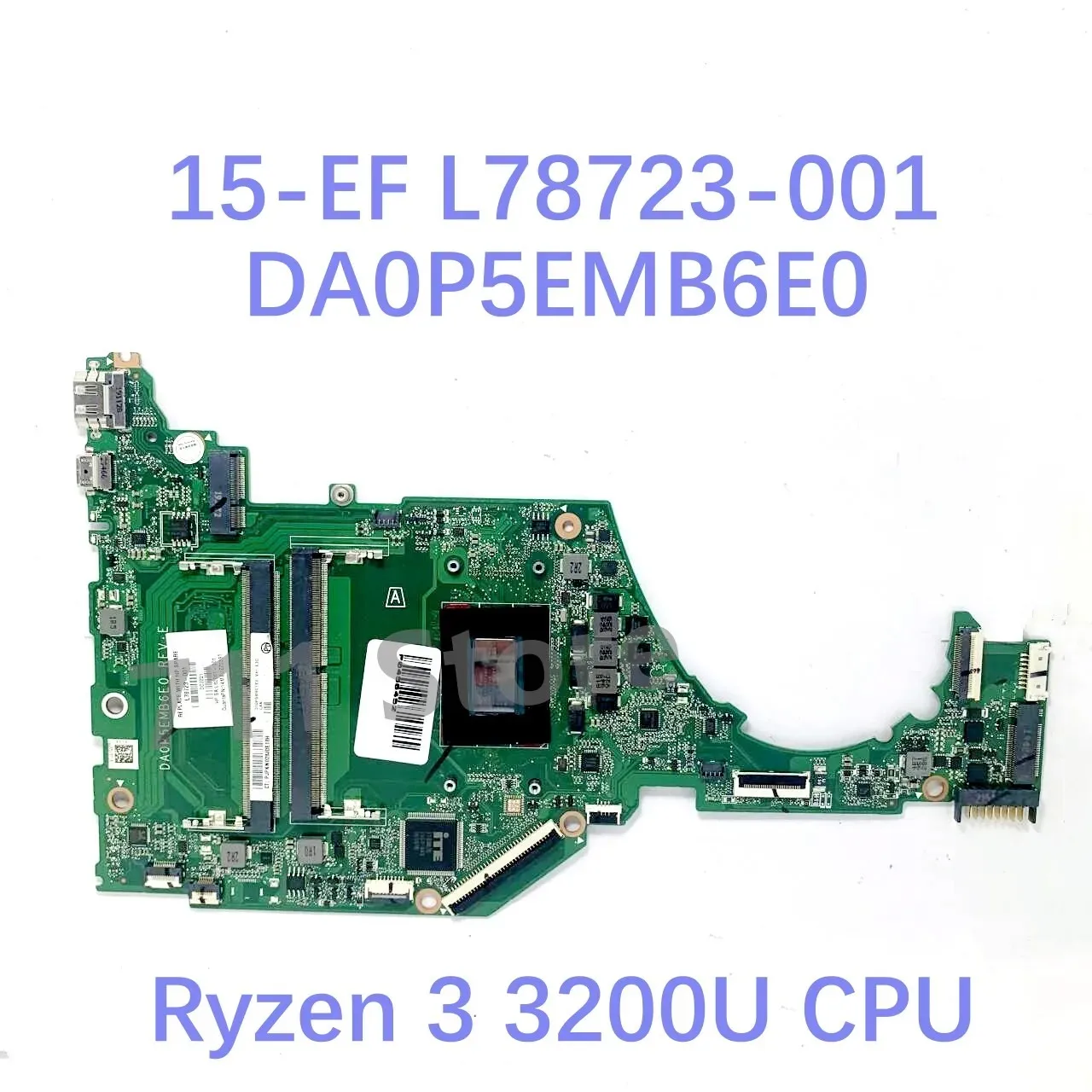 L78723-001 L78722-601 DA0P5EMB6E0 Con 300U/R3 3200U/R5 3450U/R5 3500U CPU Mainboard Per HP 15-EF Scheda Madre Del Computer Portatile Testato Al 100%