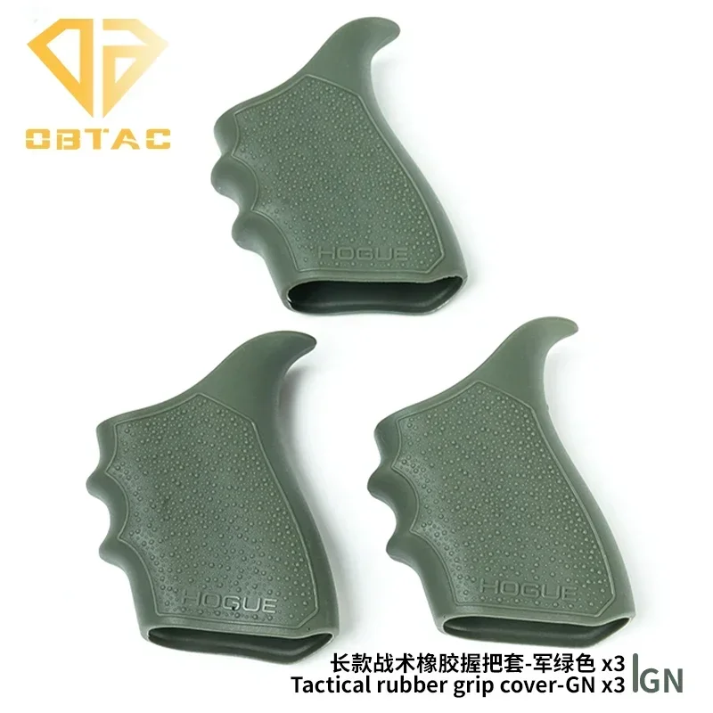 

Tactical Rubber Holster 3Pcs Non-Slip Foldable Safety Airsoft Grips Sleeve G17 G18 G34 G47 Hunting Shooting Glock Accessories