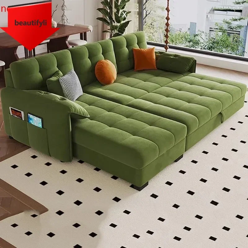 A49Folding Relax Sofas Bed Bedroom Multifunctional Modular Individual Sofa Convertible Pull Out ivani a Soggiorno Home ecoratio