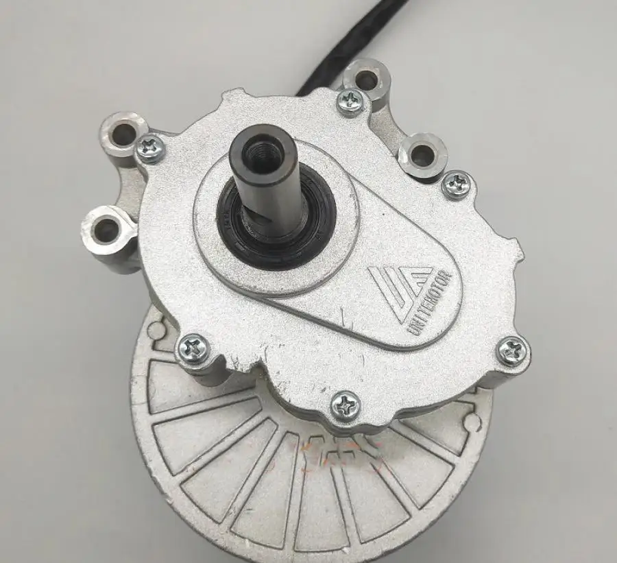 MY1016Z-250W 48V DC محرك المغناطيس الدائم للمركبة البيئية/سرعة محرك الكناس 90 دورة في الدقيقة