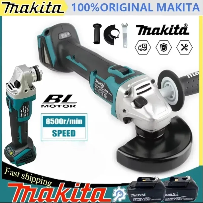 

Бесщеточная угловая шлифмашина Makita DGA404 100 мм, электрическая, для металла и дерева, аккумуляторная, для шлифовки, полировки и резки