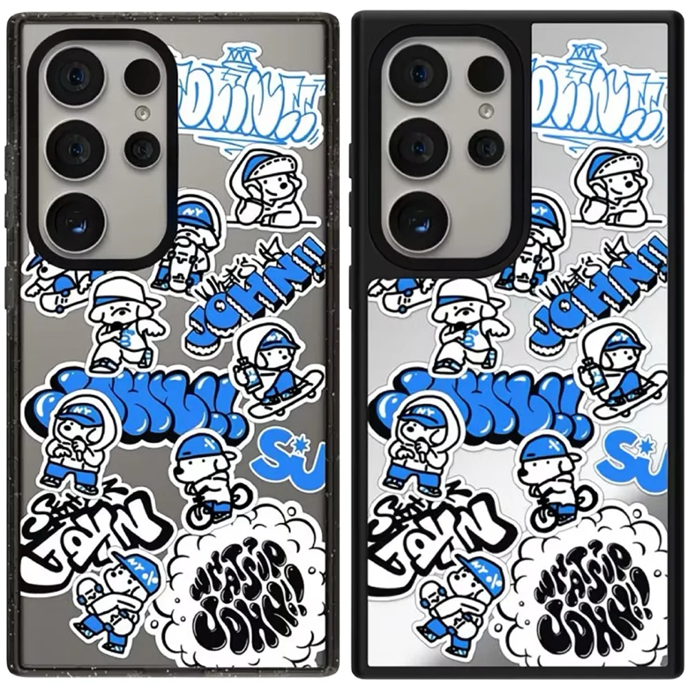 5031954 Mirror / Acrylic Magnetic Case: Compatible with Samsung Galaxy S23 U S24U S25 S26 Ultra S25+ S26 Plus Shell