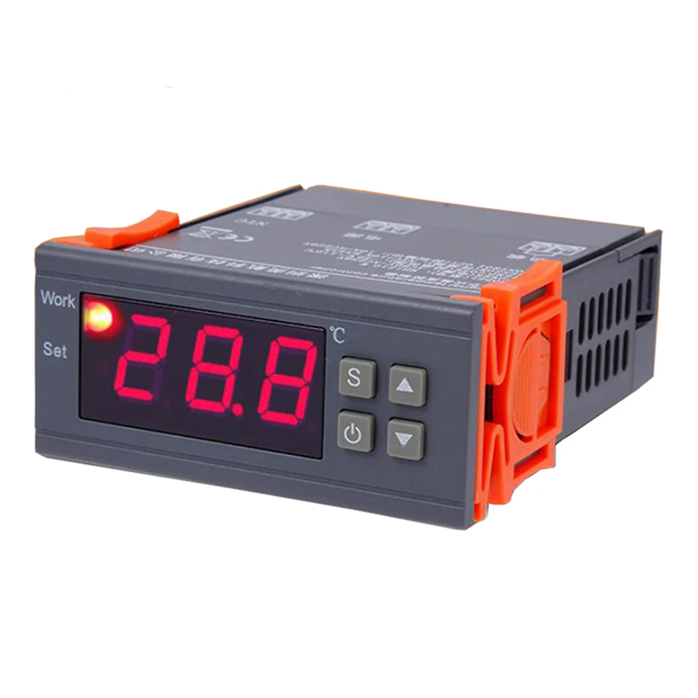 Automatic Digital Weather Station Temperature Controller Thermostat 95-250V Control Switch Thermoregulator