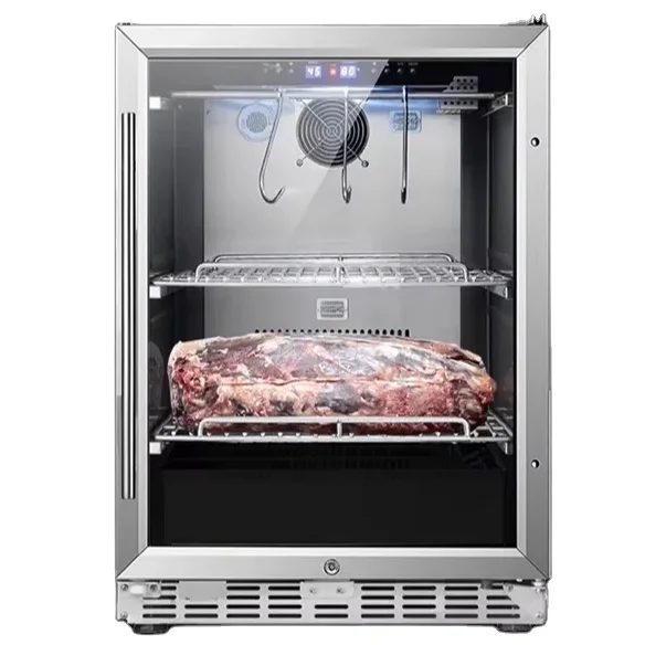 540L 154L 240L Meat Dry 760L Two Glass Door Meat Dryer Steak Aging Fridge Chef Beef Ager