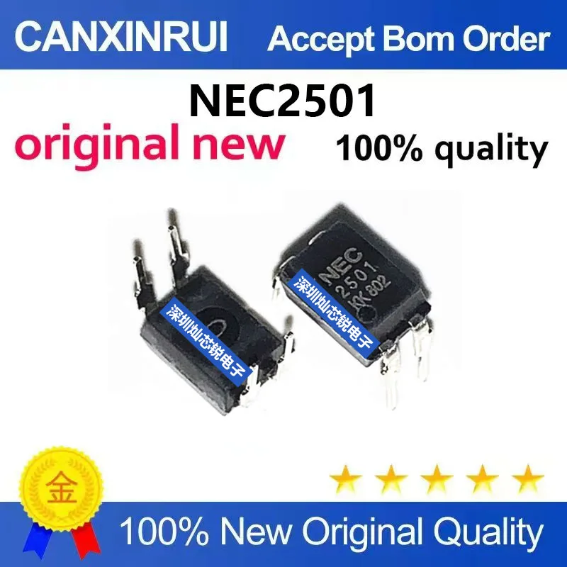 (5-100pieces)Brand New Original PS2501-1 NEC2501 R2501 DIP-4 Optocoupler, Photocoupler Isolation Device