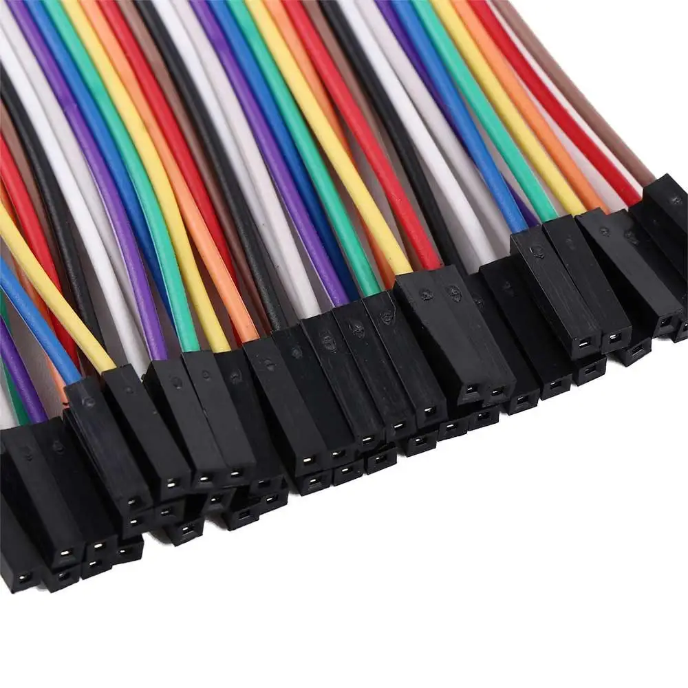 

Arduino Female To Female DIY 2.54mm Male To Female Breadboard Dupont Cable Connector Jumper Wire Electronic Kit