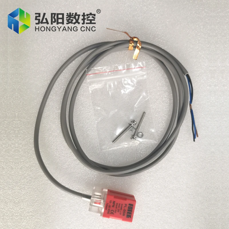 Laser proximity switch PL-05N three-wire DC normally open and normally closed universal waterproof square sensor