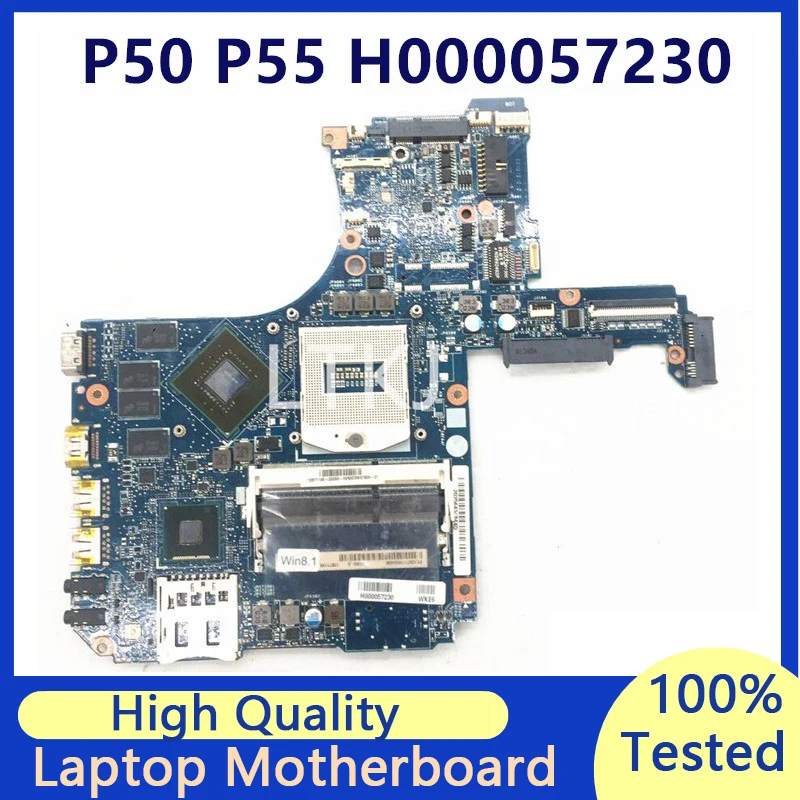 

H000057230 Mainboard For Toshiba Satellite P50T-A P50T P50 P55 L50 Laptop Motherboard GT745M 100% Full Tested Working Well