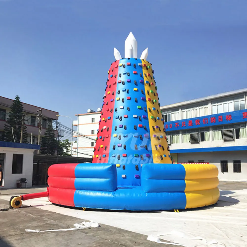 

Most Popular Portable Used Kids and Adults Inflatable Rock Climbing Wall for Sale