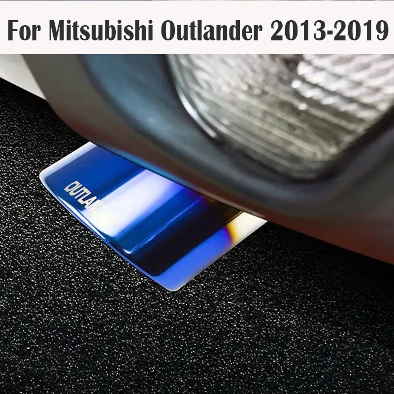 

Задние трубы для Mitsubishi Outlander 2013-2019 Специально для модификации Задняя горло из нержавеющей стали Специальная выхлопная труба