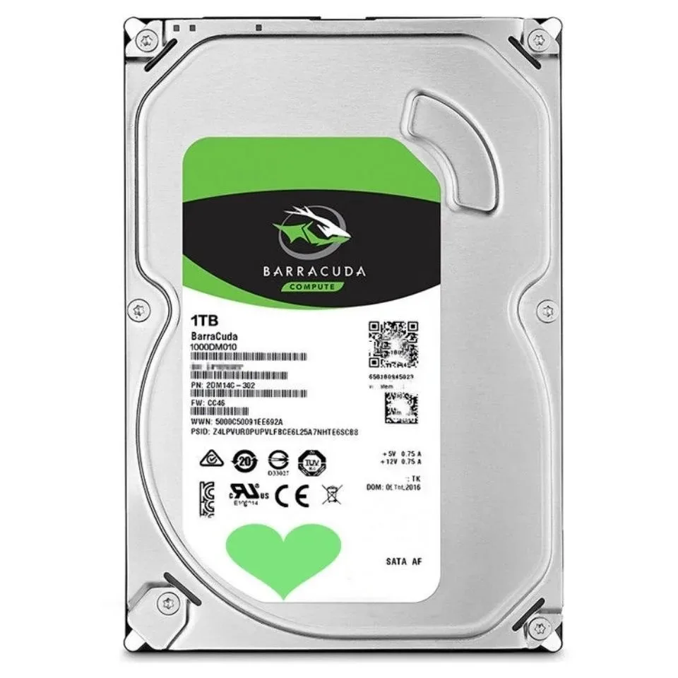 Seagate Barracuda 1TB 2TB 3TB 4TB 3.5" SATA 6Gb/s Internal Hard Drive HDD for Desktop PC