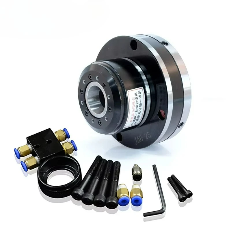 

Pneumatic Collet Chuck JAB-15 JAB-25 JAB-40 air Pneumatic Type with 5c Collet or YB-15 Collet for Lathe Machine CollectChuck