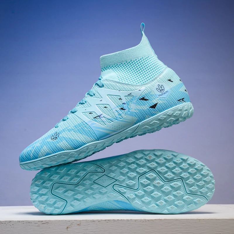 

Мужские футбольные бутсы, легкие удобные футбольные бутсы для футзала на газоне, новые спортивные футбольные кроссовки для мужчин на открытом воздухе