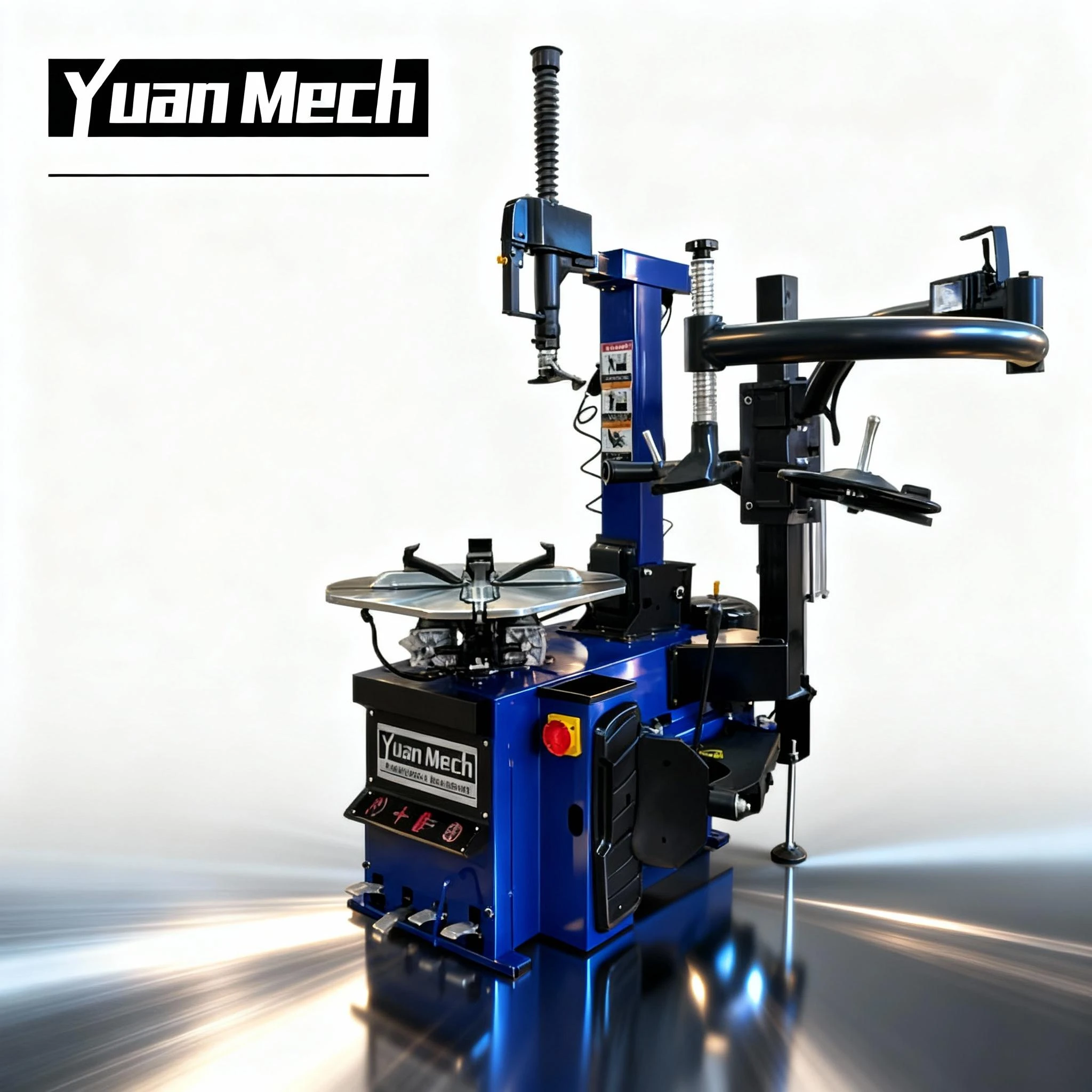 

YuanMech C9572IT Tire Changer Equipment Hand Control Double Speed Desmontadora Neumaticos Bead Blaster and Bead Seater