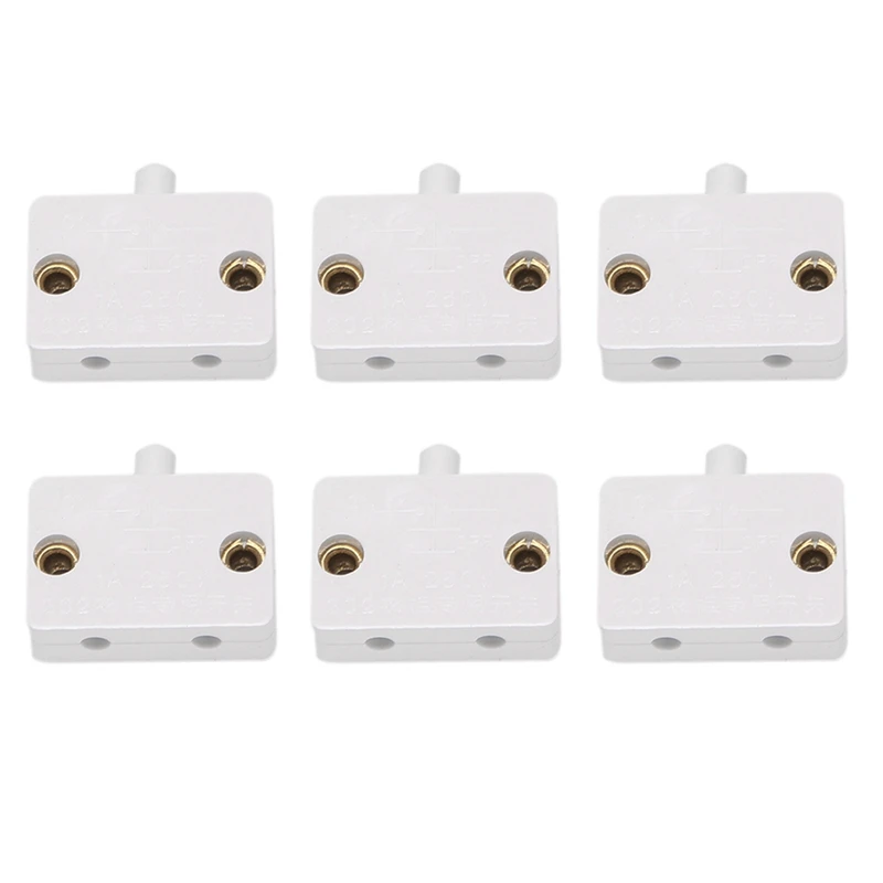 ABRU-30Pcs Door Led Switch For Closet Light,Normally Closed Cabinet Electrical Lamp Switches,For Closet Pantry Cabinet White