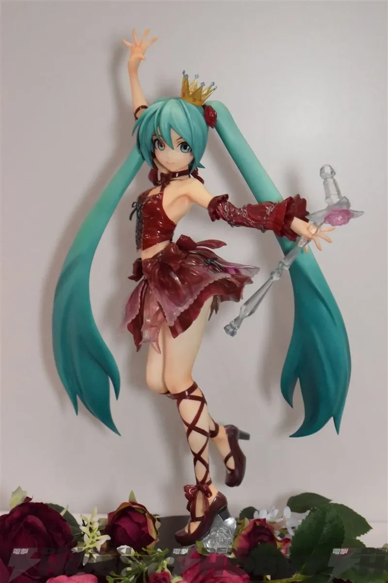 

Аниме Хацунэ Мику фигурки каваи смола GK DIY инструкция белая сборка модель статуя игрушки куклы коллекция подарки