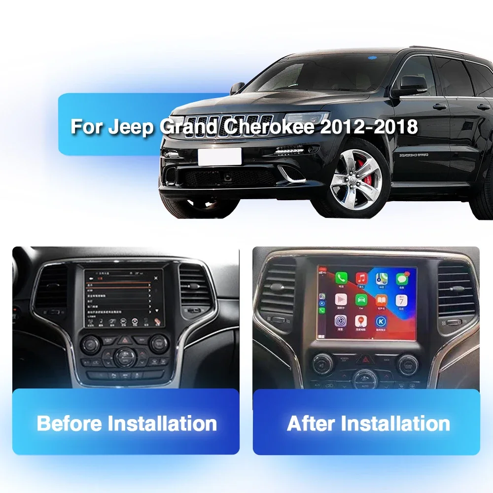 Carplay 2Din Android 11 Car Radio For Dodge Challenger Charger Durango RAM 1500 2500 JEEP Grand Cherokee 4G LTE 128G GPS Audio