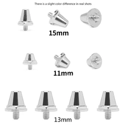 12 stks/set Voetbalnoppen Vervanging Veiligheid Aluminium Voetbalnoppen, Voetbalschoennoppen voor volwassenen Jongen Meisje Kind