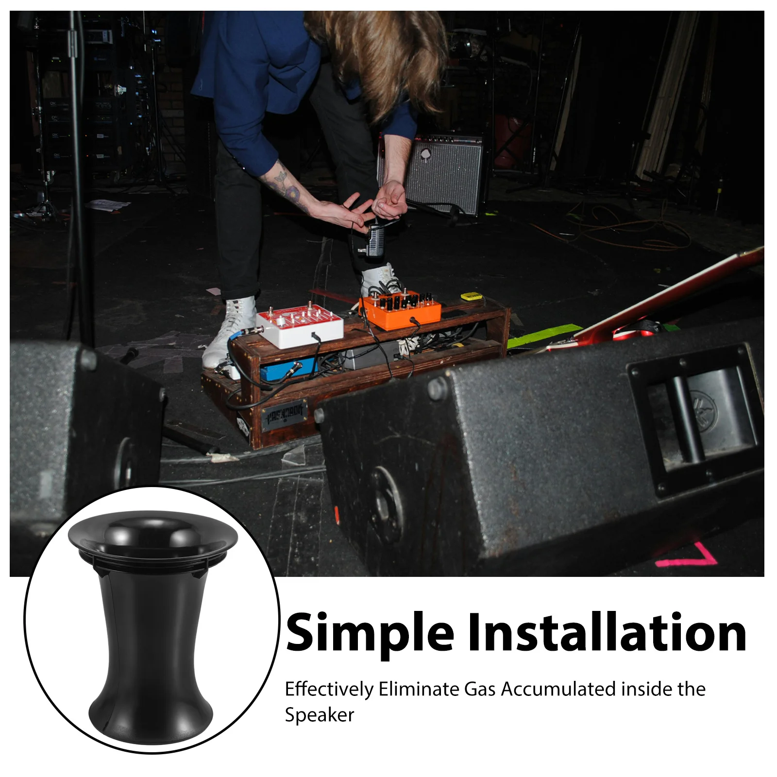 

2pcs Low Frequency Bass Port Tube Enhanced Vent Design For Speakers Pure Sound Audio Upgrade Diy Subwoofer Repair