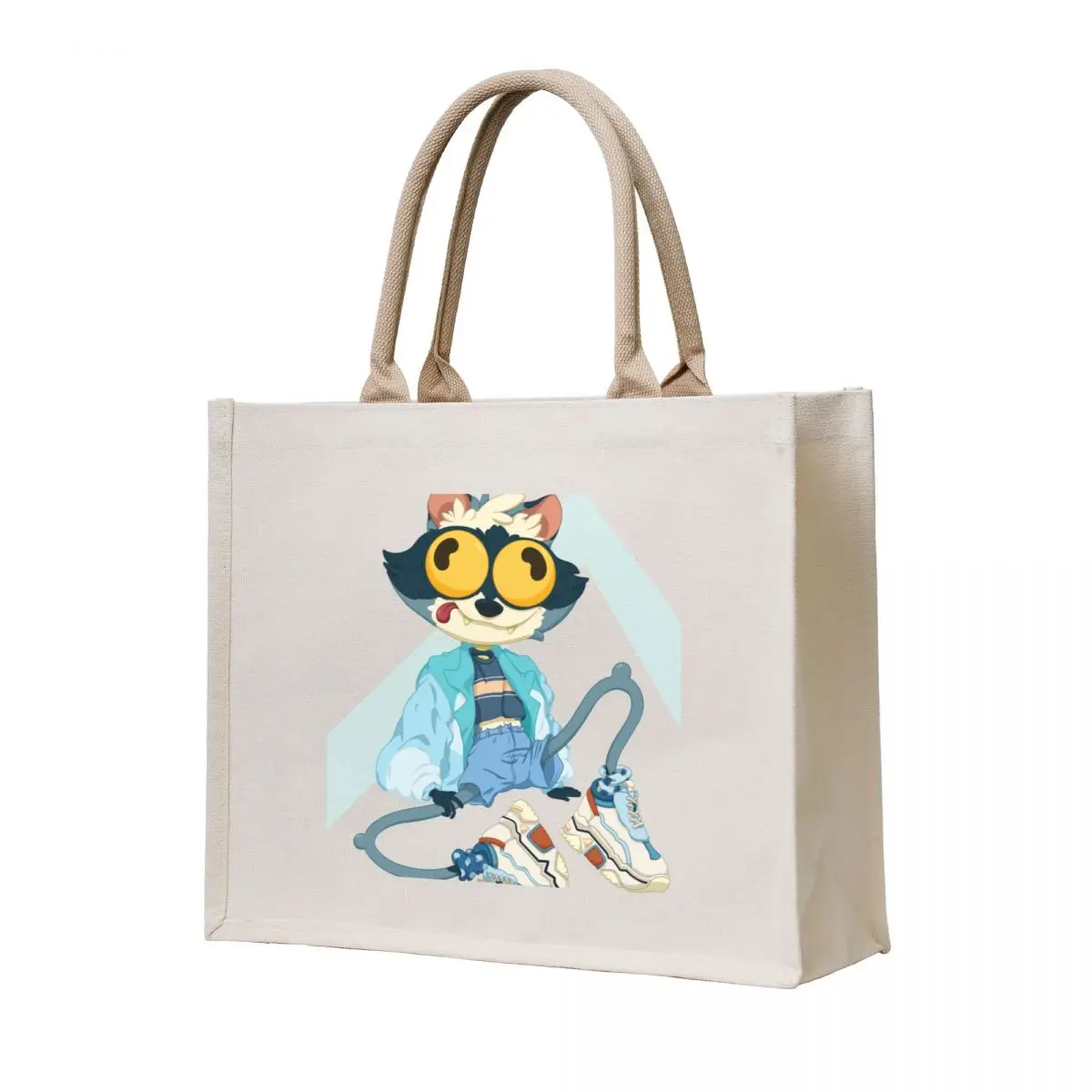 

BabyBlue Racoon Tote Bag Shopper bags for women Women's shopping bag