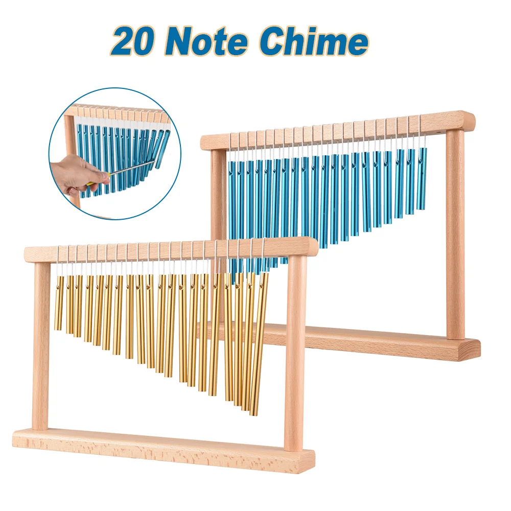 

Колокольчики 20 Note с молотком для украшения класса офиса профессиональные колокольчики для сцены музыкальные перкуссионные инструменты